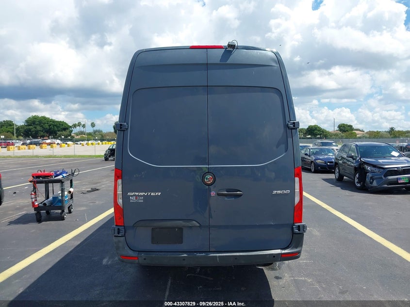 2019 MERCEDES-BENZ SPRINTER 2500 HIGH ROOF V6 WD4PF1CDXKP148707