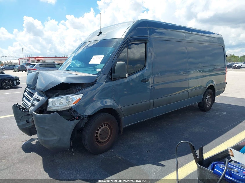2019 MERCEDES-BENZ SPRINTER 2500 HIGH ROOF V6 WD4PF1CDXKP148707