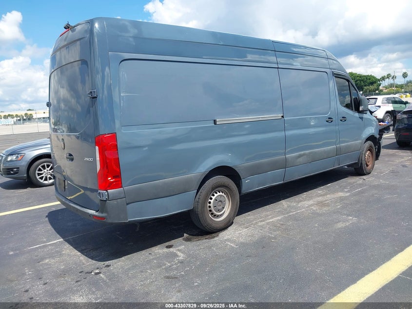 2019 MERCEDES-BENZ SPRINTER 2500 HIGH ROOF V6 WD4PF1CDXKP148707