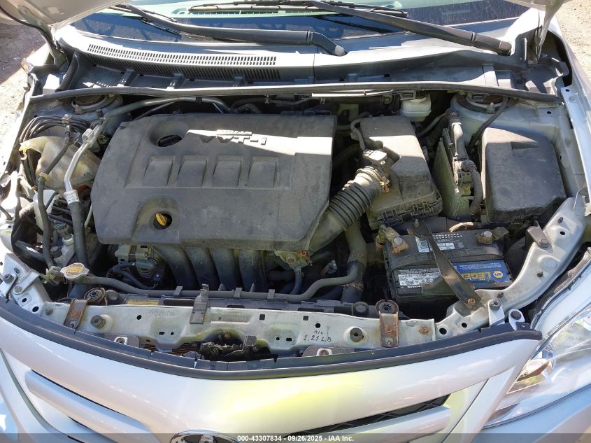 2011 Toyota Corolla Le VIN: 2T1BU4EE3BC580104 Lot: 43307834