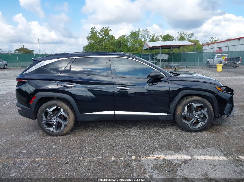 2022 Hyundai Tucson Limited VIN: 5NMJE3AE0NH000606 Lot: 43307849