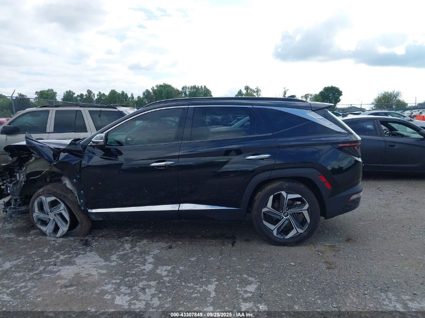 2022 Hyundai Tucson Limited VIN: 5NMJE3AE0NH000606 Lot: 43307849