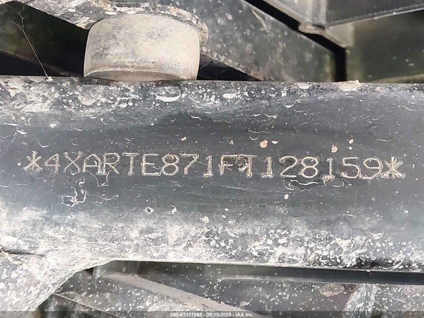 2015 Polaris Ranger Xp 900 Eps VIN: 4XARTE871FT128159 Lot: 43307865