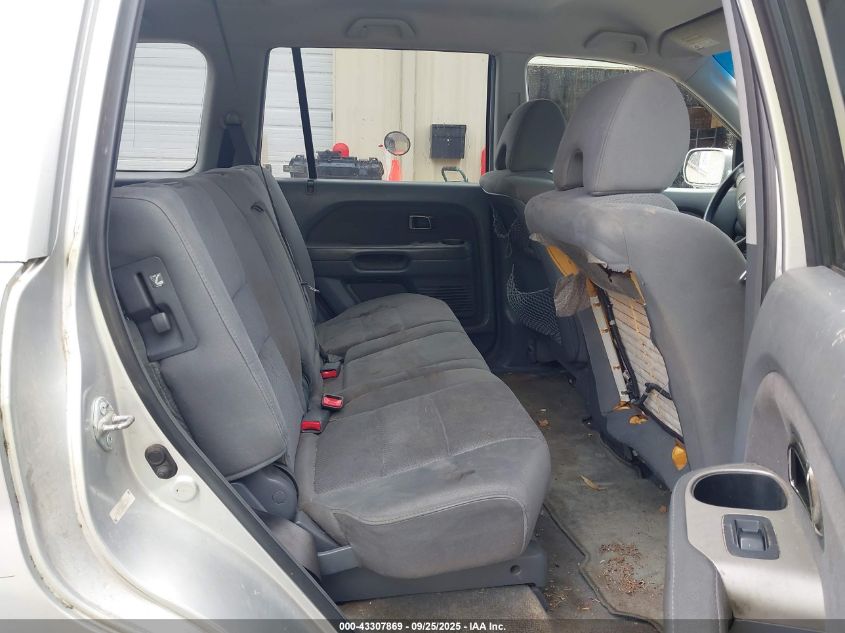 2006 Honda Pilot Ex VIN: 5FNYF18486B010719 Lot: 43307869