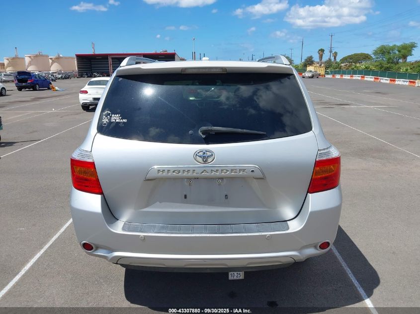 2010 Toyota Highlander Limited V6 VIN: JTEYK3EH4A2094754 Lot: 43307880
