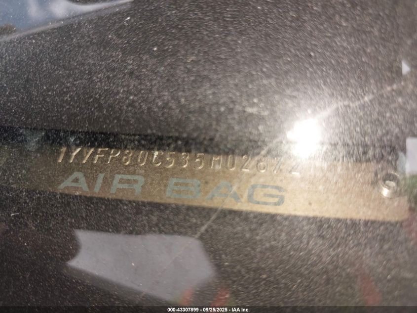 2003 Mazda Mazda6 I VIN: 1YVFP80C535M02872 Lot: 43307899