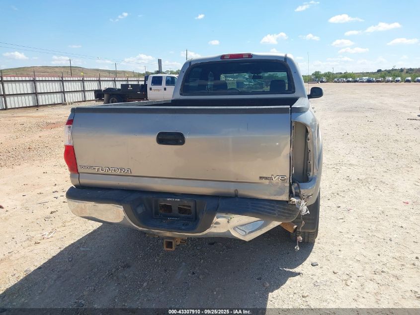 2006 Toyota Tundra Sr5 V8 VIN: 5TBET34136S513887 Lot: 43307910