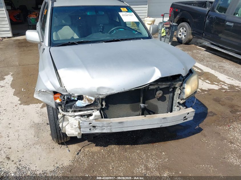 2006 Toyota Highlander V6 VIN: JTEDP21A860112758 Lot: 43307917