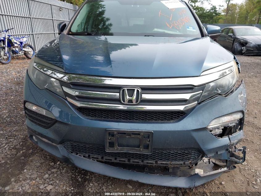 2018 Honda Pilot Ex-L VIN: 5FNYF6H50JB027240 Lot: 43307919
