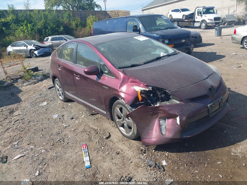 JTDKN3DU1D5620051 2013 Toyota Prius Three Se auction photo 1