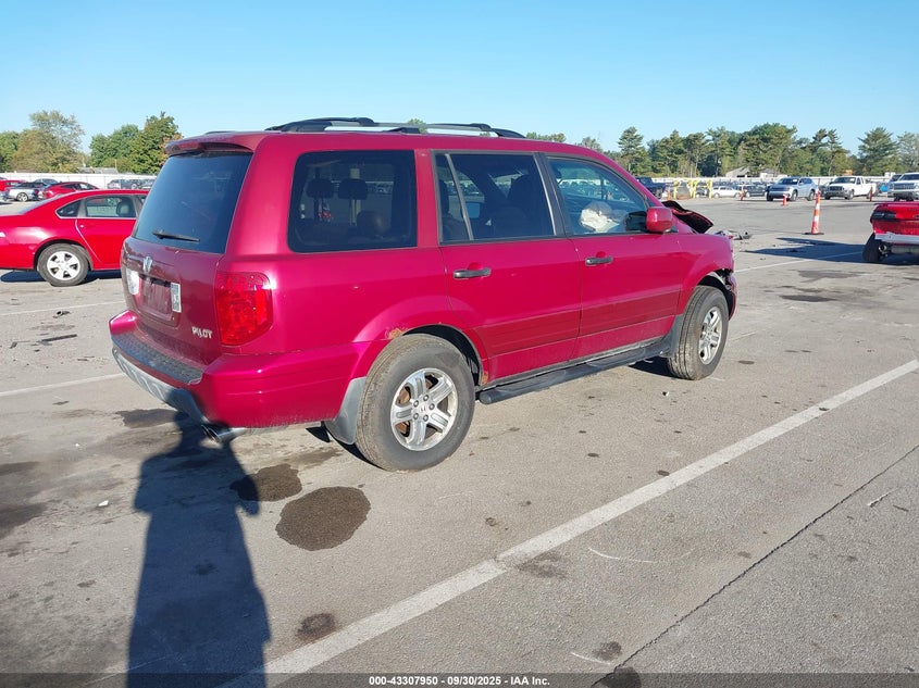 2005 HONDA PILOT SPORT UTILITY VEHICLE 3.5L V-6 VVT, 255HP