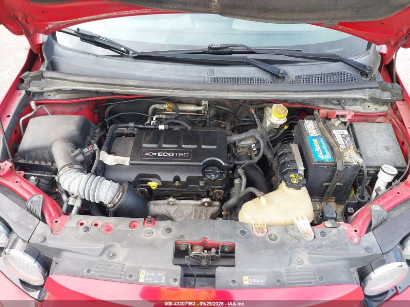 2013 Chevrolet Sonic Lt Auto VIN: 1G1JC6SB1D4151594 Lot: 43307963