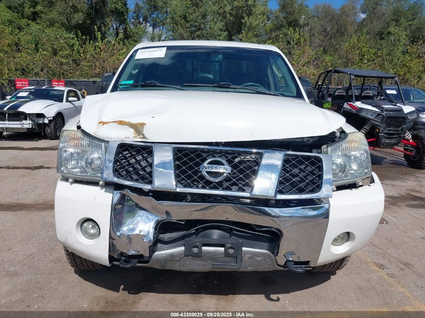 2006 Nissan Titan Se VIN: 1N6BA06B26N516870 Lot: 43308029