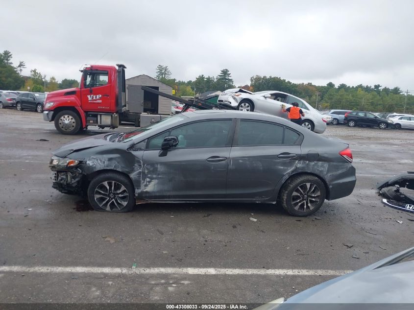 2013 Honda Civic Ex VIN: 2HGFB2F8XDH518620 Lot: 43308033