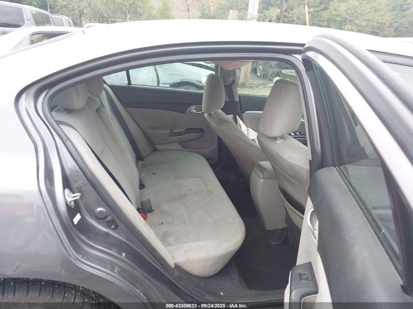 2013 Honda Civic Ex VIN: 2HGFB2F8XDH518620 Lot: 43308033