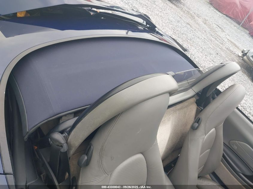 2001 Porsche Boxster VIN: WP0CA29811U624219 Lot: 43308043