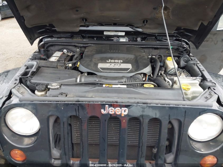 2013 Jeep Wrangler Unlimited Rubicon VIN: 1C4BJWFG8DL525051 Lot: 43308050