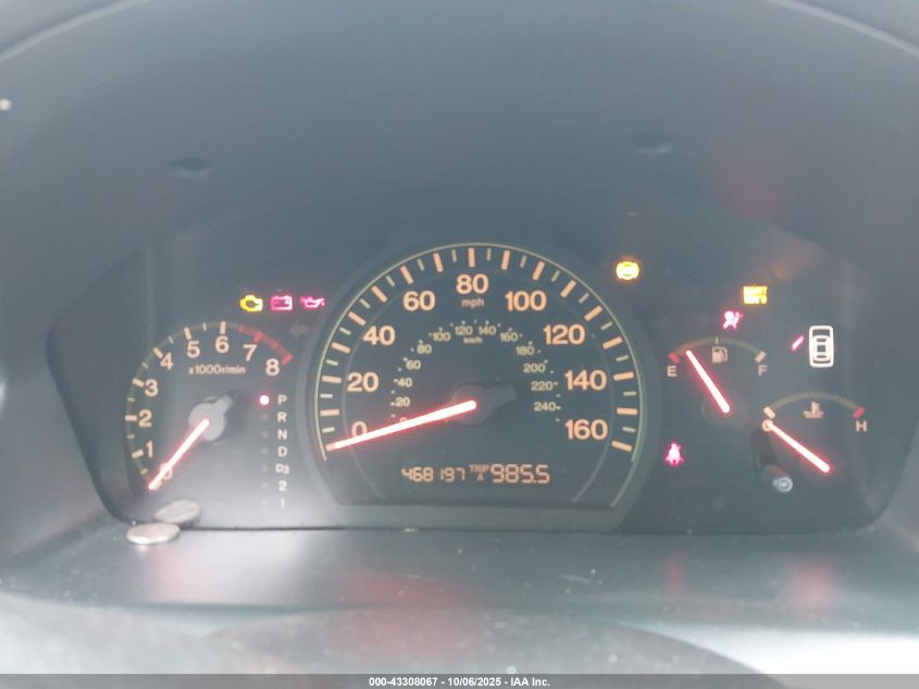 2005 Honda Accord 2.4 Lx VIN: 1HGCM56445A022448 Lot: 43308067