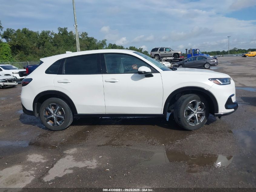 2024 Honda Hr-V 2Wd Ex-L/2Wd Ex-L W/O Bsi VIN: 3CZRZ1H78RM736578 Lot: 43308081