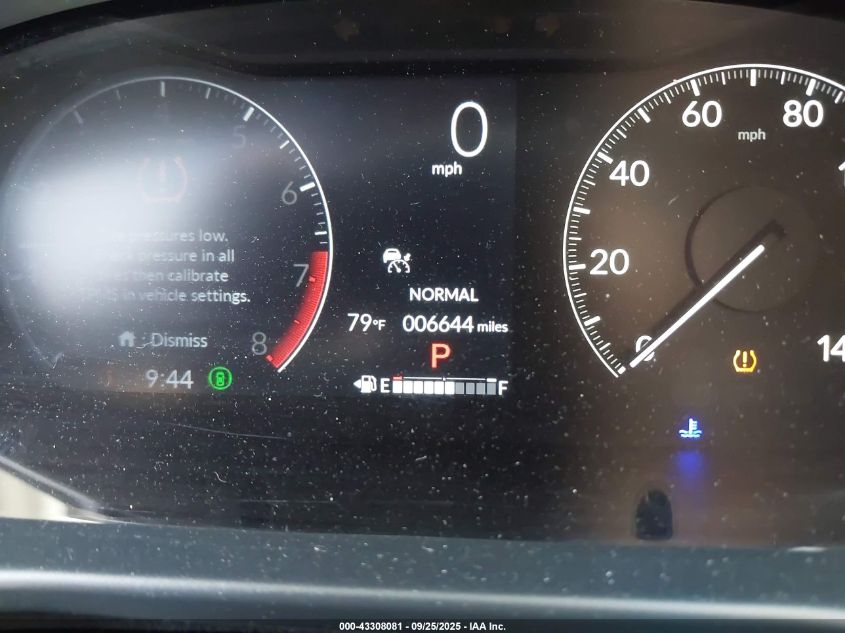 2024 Honda Hr-V 2Wd Ex-L/2Wd Ex-L W/O Bsi VIN: 3CZRZ1H78RM736578 Lot: 43308081