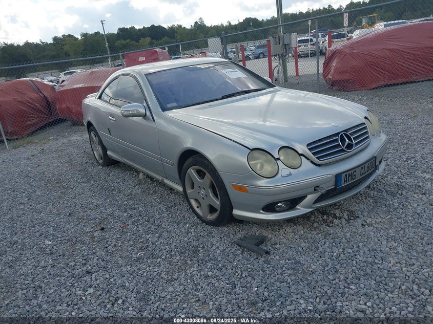 WDBPJ76J35A045101 2005 Mercedes-Benz Cl 600 auction photo 1