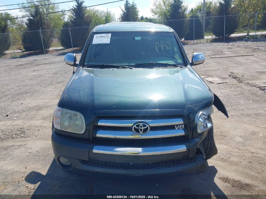 2006 Toyota Tundra Sr5 V8 VIN: 5TBDT44196S524443 Lot: 43308124