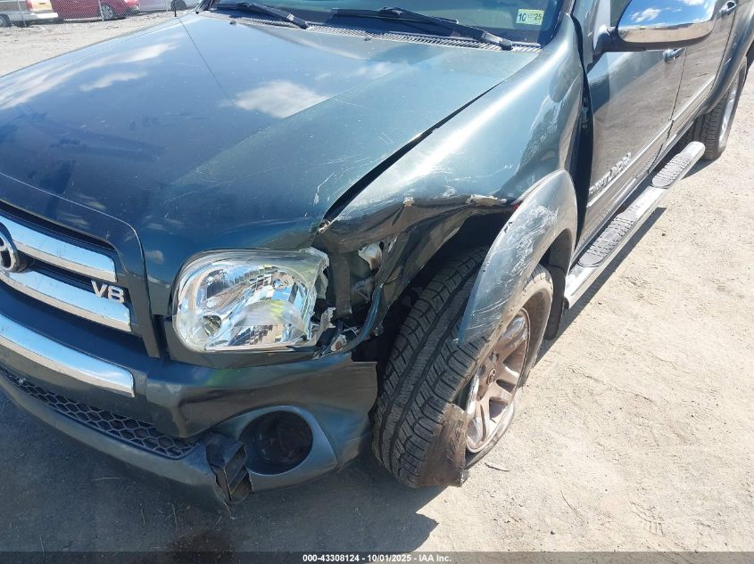 2006 Toyota Tundra Sr5 V8 VIN: 5TBDT44196S524443 Lot: 43308124