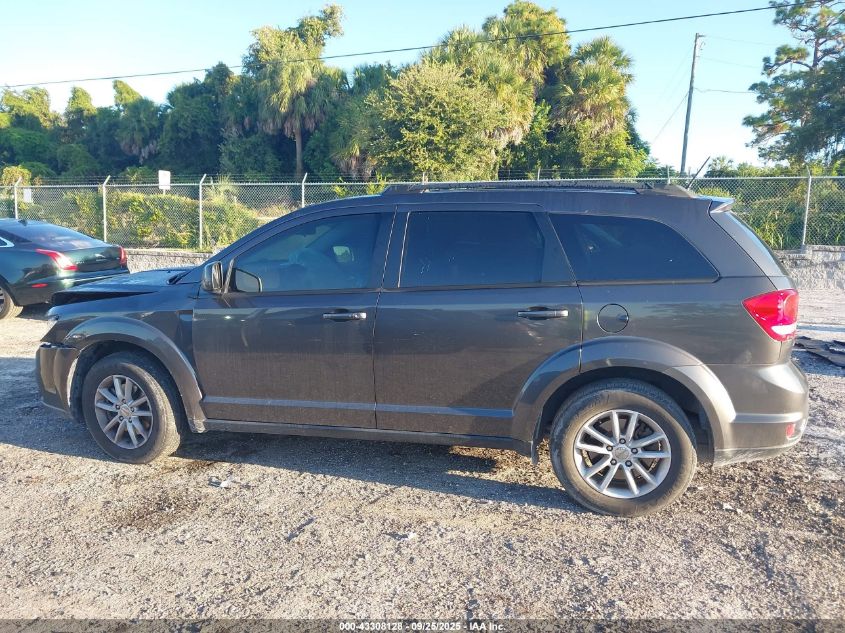 2016 Dodge Journey Sxt VIN: 3C4PDCBG2GT157377 Lot: 43308128