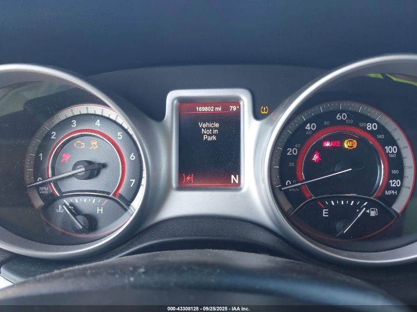 2016 Dodge Journey Sxt VIN: 3C4PDCBG2GT157377 Lot: 43308128