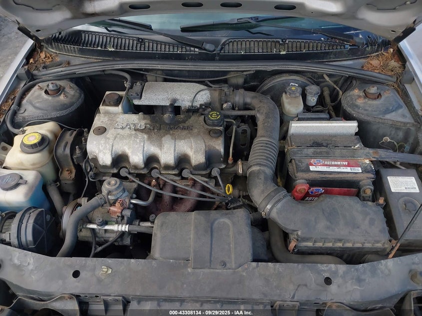 2001 Saturn Sl VIN: 1G8ZF528X1Z304093 Lot: 43308134