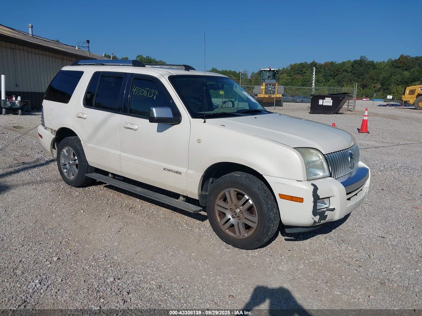 2007 Mercury Mountaineer Premier white other gasoline 4M2EU48847UJ11238 photo #1