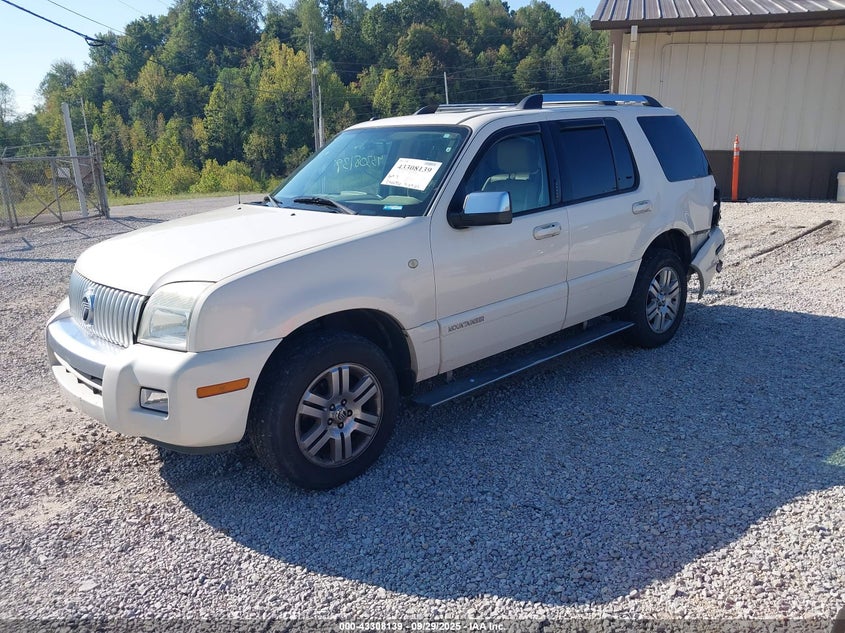 2007 Mercury Mountaineer Premier white other gasoline 4M2EU48847UJ11238 photo #3