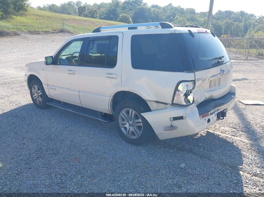 2007 Mercury Mountaineer Premier white other gasoline 4M2EU48847UJ11238 photo #4