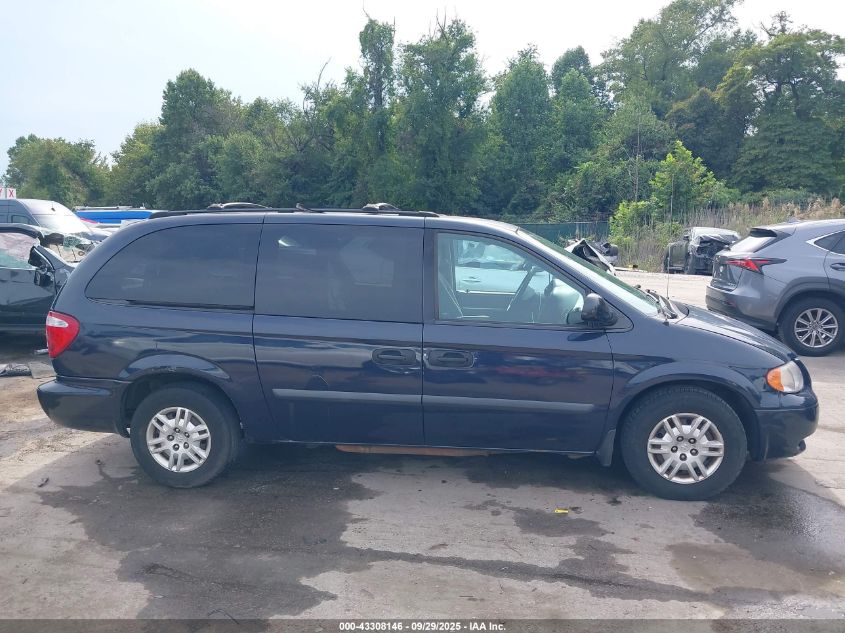 2005 Dodge Grand Caravan Se VIN: 1D4GP24R35B391965 Lot: 43308146
