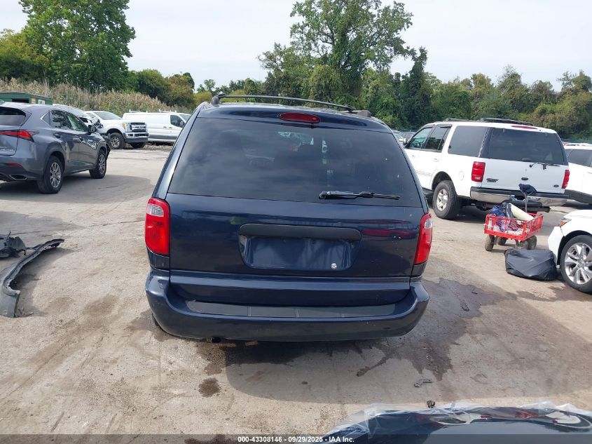 2005 Dodge Grand Caravan Se VIN: 1D4GP24R35B391965 Lot: 43308146