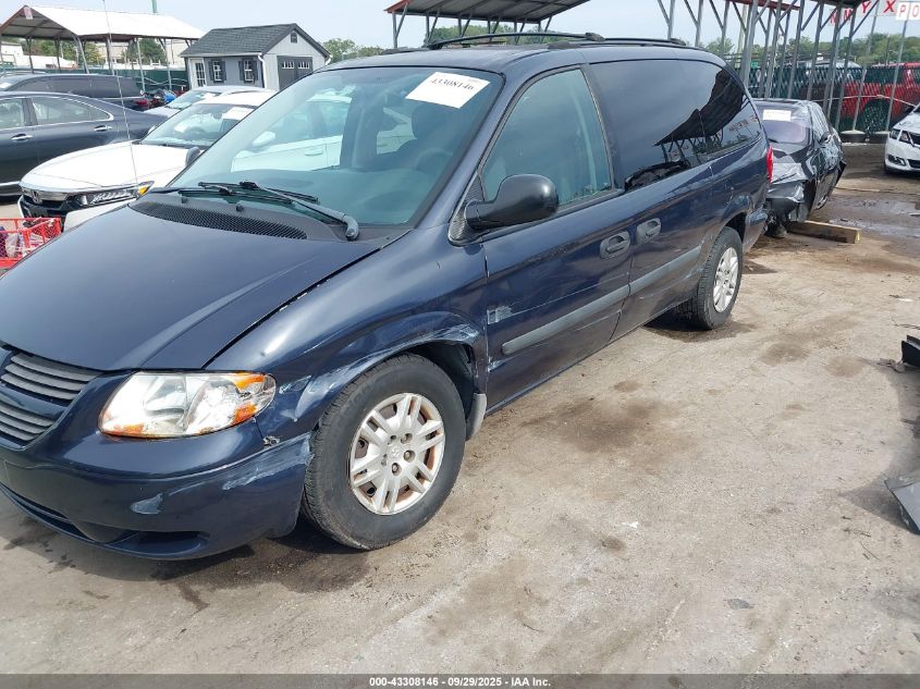 2005 Dodge Grand Caravan Se VIN: 1D4GP24R35B391965 Lot: 43308146
