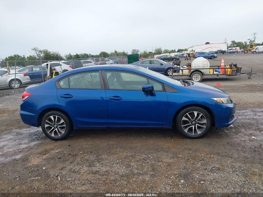 2015 Honda Civic Ex VIN: 19XFB2F8XFE031088 Lot: 43308172