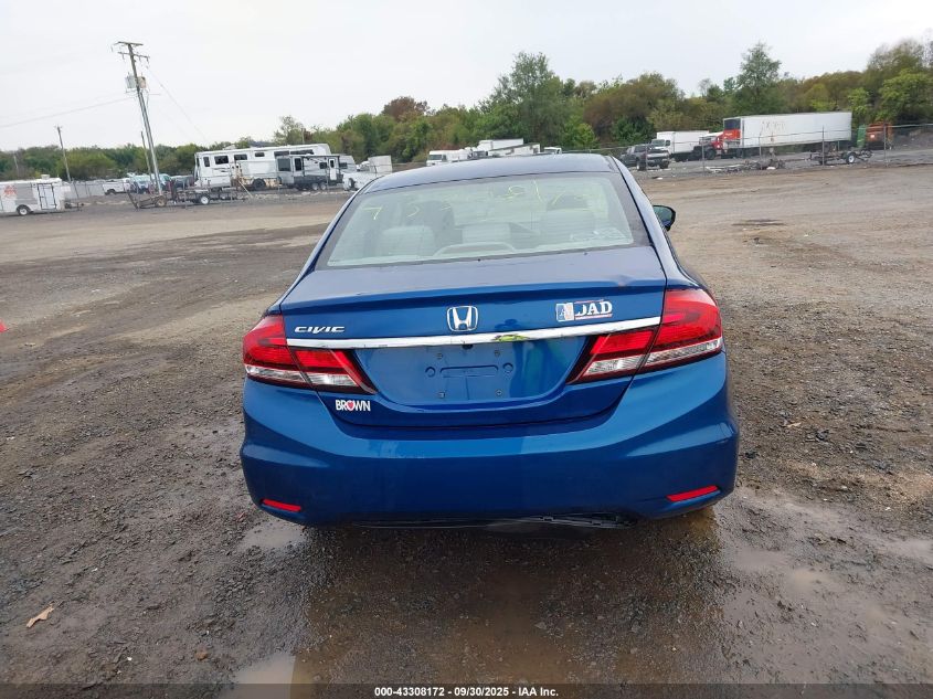 2015 Honda Civic Ex VIN: 19XFB2F8XFE031088 Lot: 43308172