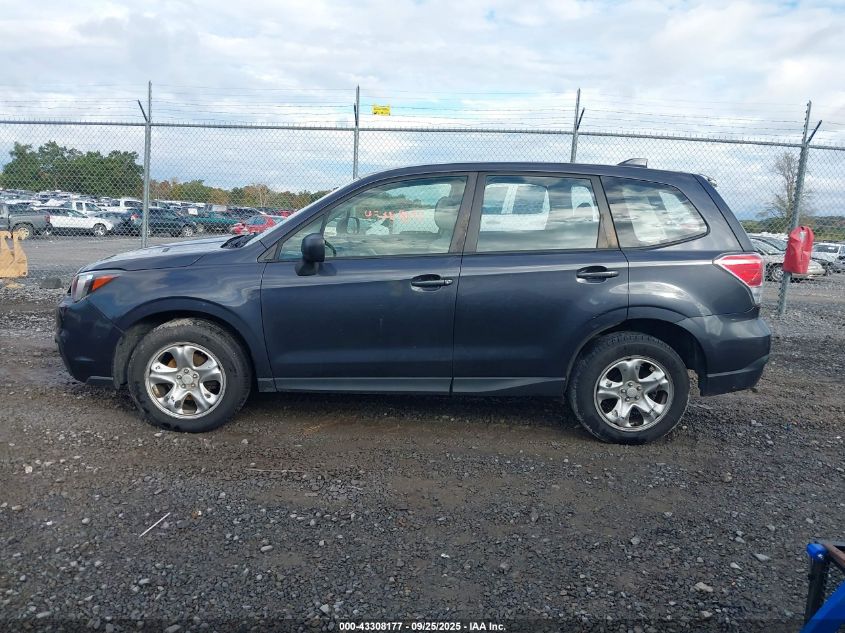 2017 Subaru Forester 2.5I VIN: JF2SJAAC6HH488521 Lot: 43308177