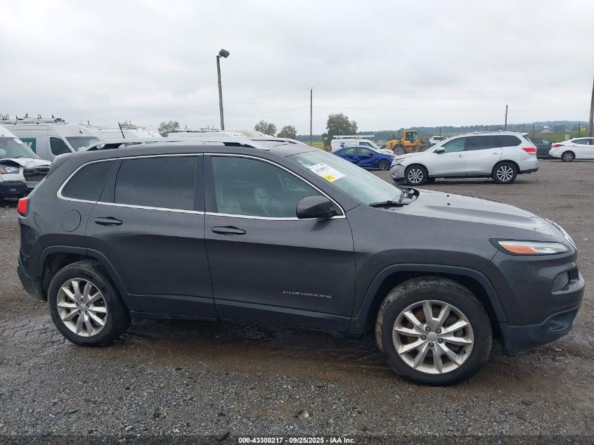 2017 Jeep Cherokee Limited 4X4 VIN: 1C4PJMDS6HW639765 Lot: 43308217