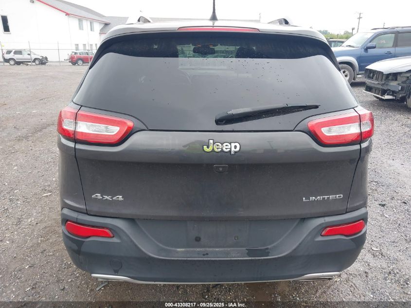 2017 Jeep Cherokee Limited 4X4 VIN: 1C4PJMDS6HW639765 Lot: 43308217