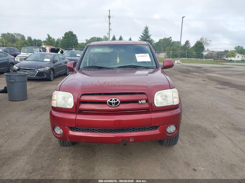 2006 Toyota Tundra Limited V8 VIN: 5TBDT48156S515989 Lot: 43308215