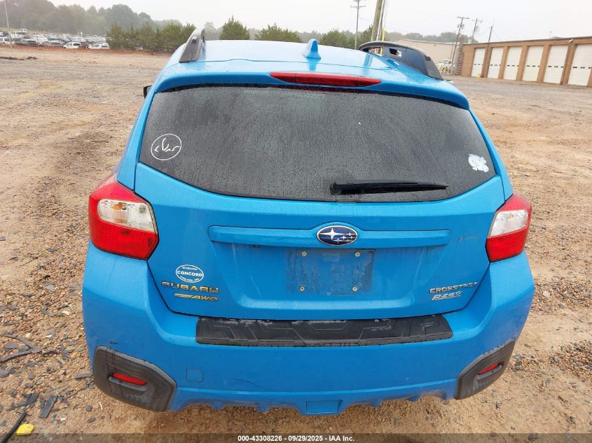 2016 Subaru Crosstrek 2.0I Limited VIN: JF2GPAKCXGH304733 Lot: 43308226