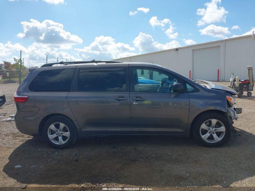 2017 Toyota Sienna Le 8 Passenger VIN: 5TDKZ3DC7HS768135 Lot: 43308264