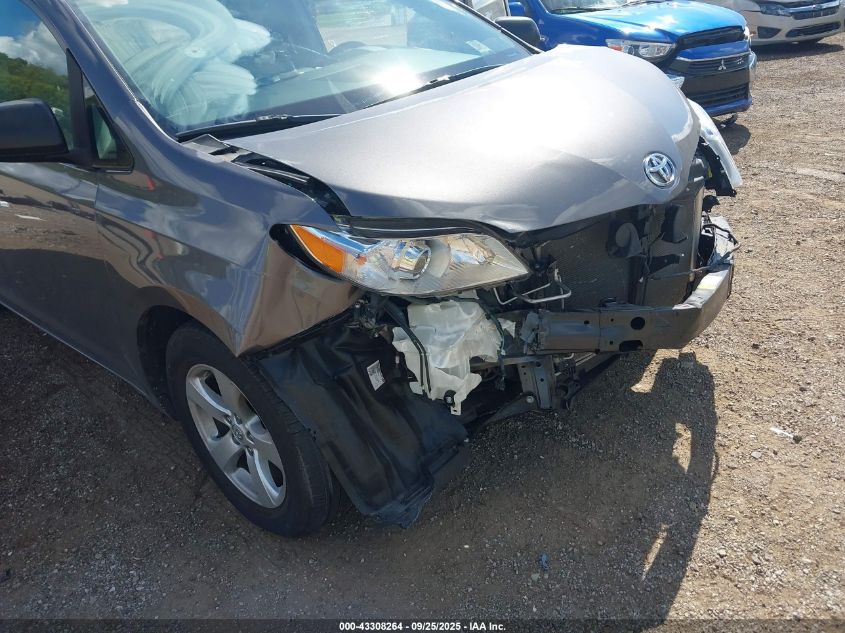 2017 Toyota Sienna Le 8 Passenger VIN: 5TDKZ3DC7HS768135 Lot: 43308264