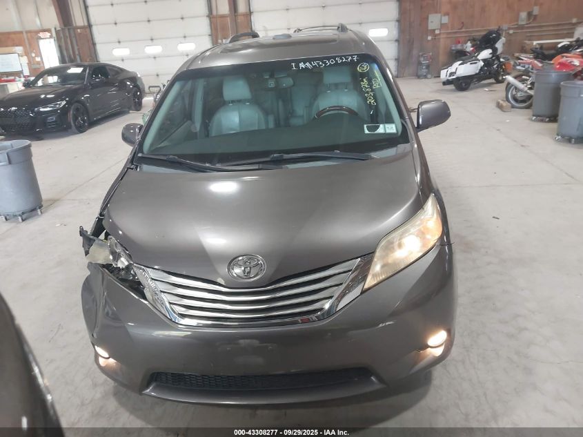 2011 Toyota Sienna Limited VIN: 5TDDK3DC1BS004172 Lot: 43308277