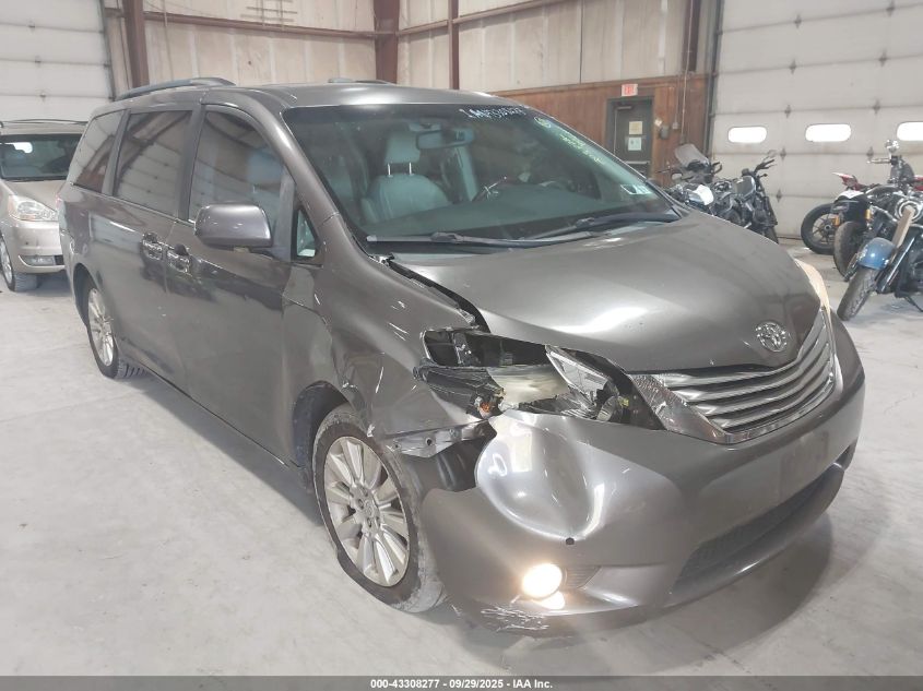 2011 Toyota Sienna Limited VIN: 5TDDK3DC1BS004172 Lot: 43308277