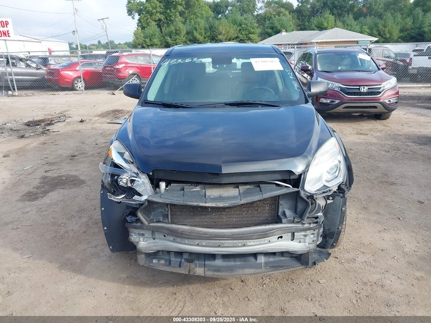 2017 Chevrolet Equinox Ls VIN: 2GNALBEK2H1520127 Lot: 43308303