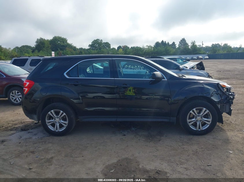 2017 Chevrolet Equinox Ls VIN: 2GNALBEK2H1520127 Lot: 43308303