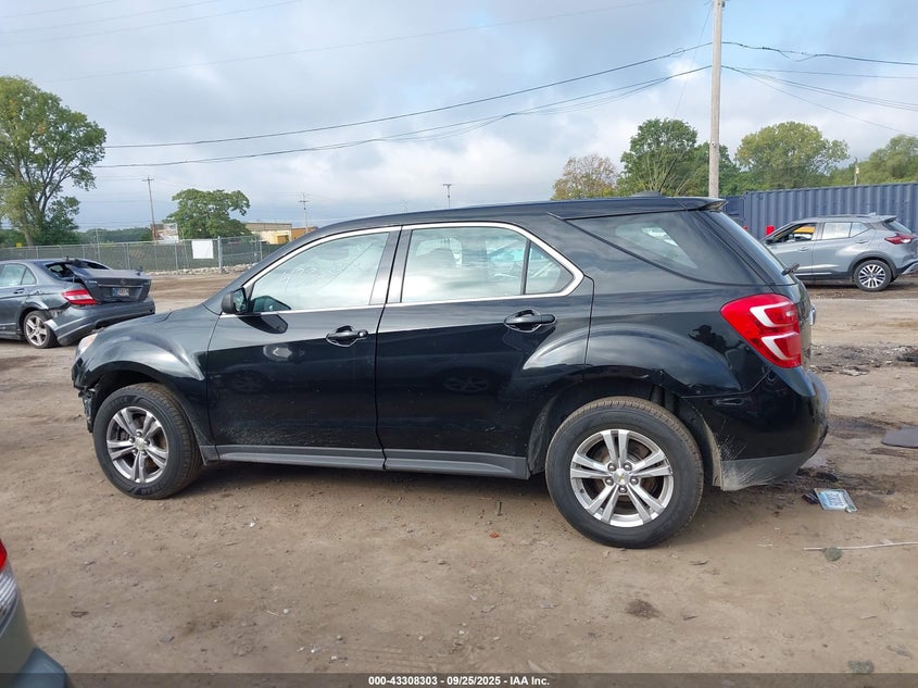 2017 Chevrolet Equinox Ls VIN: 2GNALBEK2H1520127 Lot: 43308303